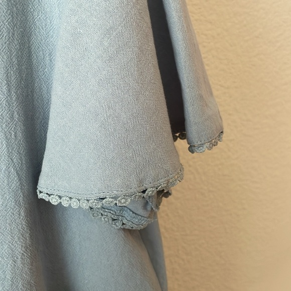 SHEIN Light Blue Blouse - Picture 8 of 9